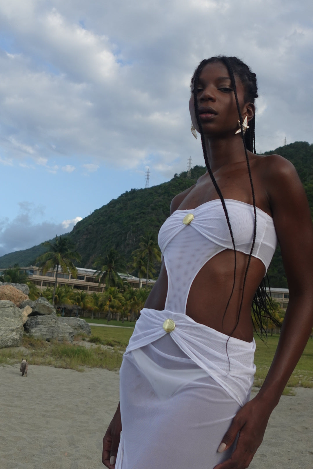 Vestido Veruna White