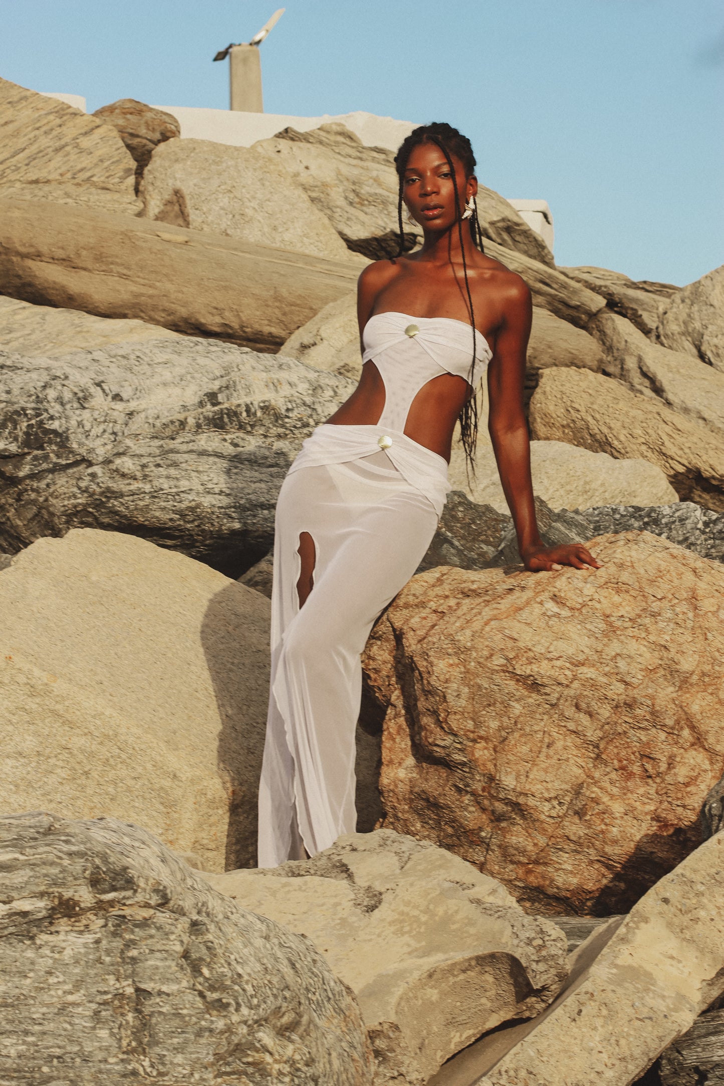 Vestido Veruna White